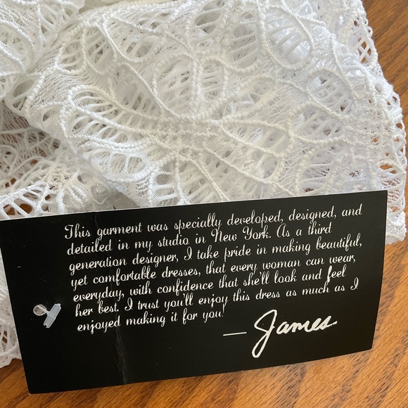 NWT Mackenzie & James Floral Lace Open Front Loose Cardigan, Women’s Sz 1X - Picture 8 of 8